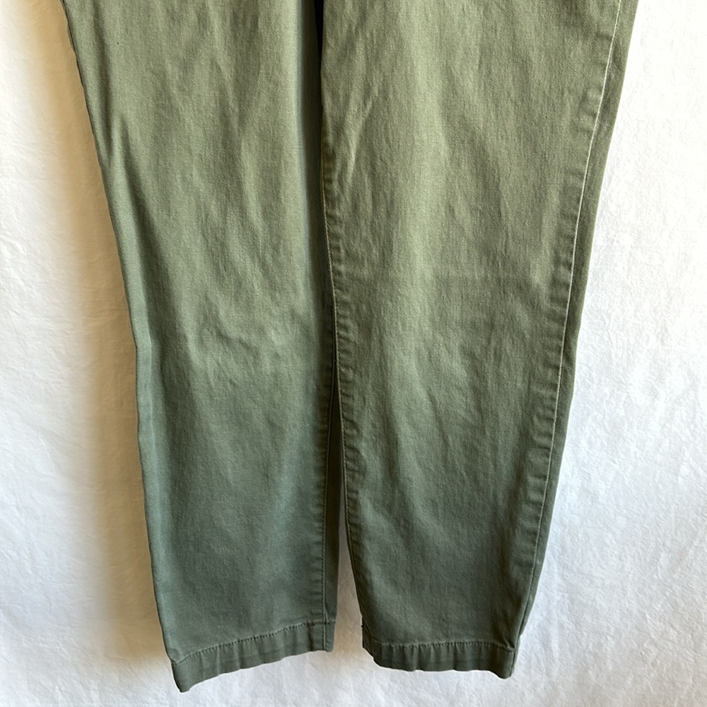 Style & Co. khaki green pull-on pants, size M - Picture 3 of 8